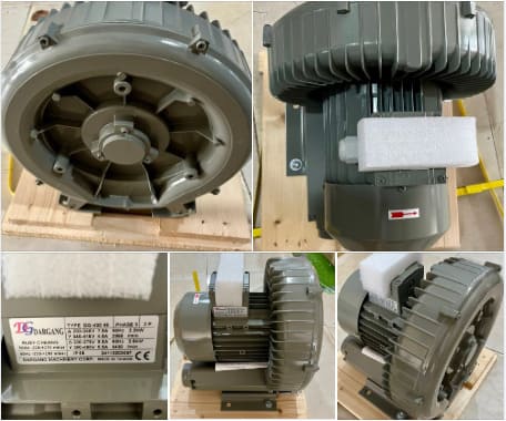 Máy Thổi Khí Con Sò Dargang thực tế 2