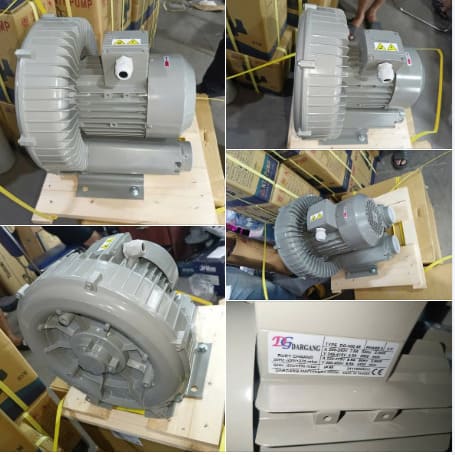 Máy Thổi Khí Con Sò Dargang thực tế 3