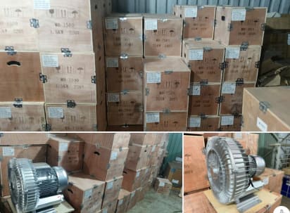 Máy Thổi Khí Con Sò Maro thực tế 4