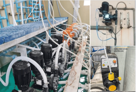 Ứng dụng Bơm Định Lượng FG Pumps trong xử lý nước