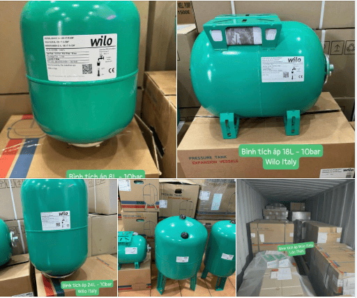 Bình Tích Áp Wilo chất lượng