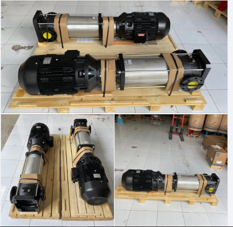 Ảnh thực tế máy bơm trục đứng Ebara EVMSG 10 16F5HQ1BEGE/7.5 10HP - Hình 5
