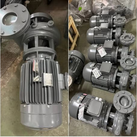 Bơm Ly Tâm Đầu Gang TECO 4 Cực G325-100-4P 25HP 18.5KW 380V