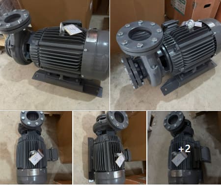 Máy bơm ly tâm trục ngang đầu gang Teco 6