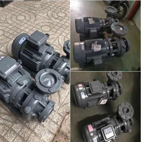 Máy bơm ly tâm trục ngang đầu gang Teco 7