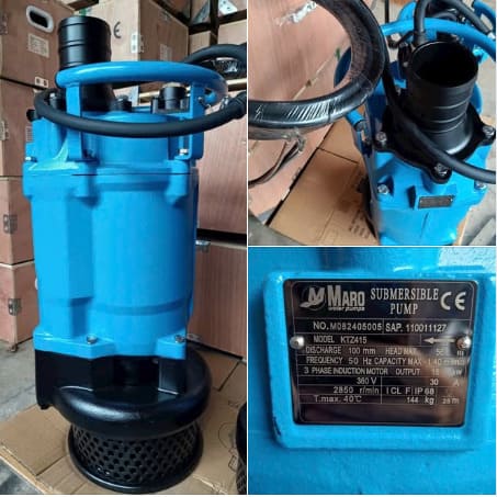 Máy Bơm Chìm Hố Móng MARO KTZ 615 20HP
