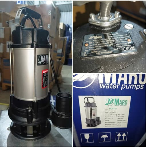 Bơm chìm nước thải MARO MQS 1500 2HP 220V