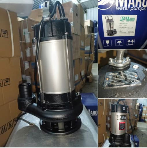 Ảnh thực tế máy bơm chìm nước thải Maro MQS 2