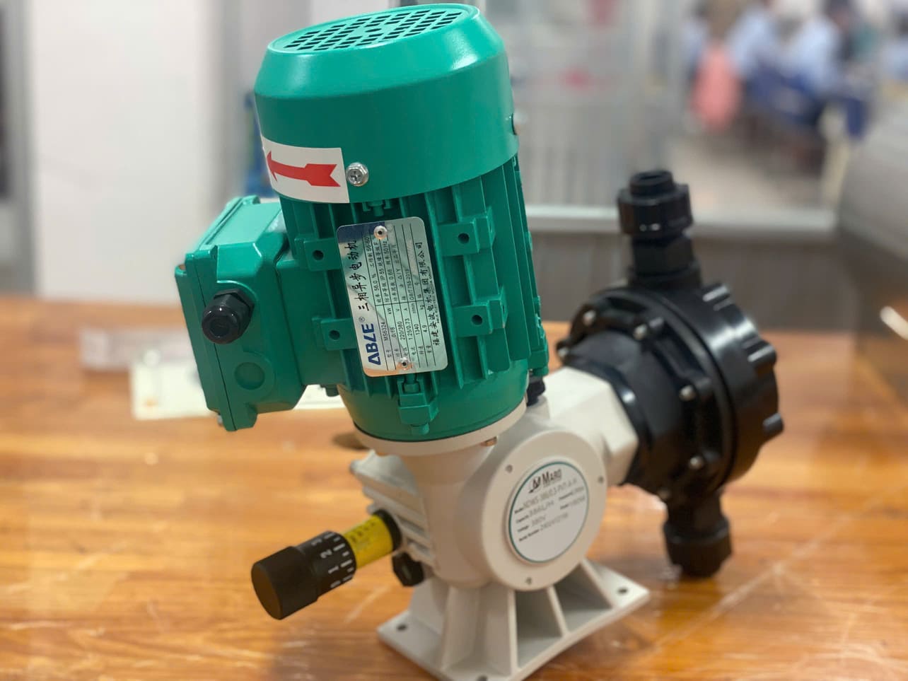 Ảnh thực tế máy bơm định lượng màng Maro Series ND 2
