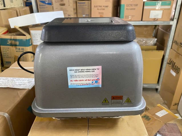 Ảnh thực tế máy thổi khí dạng màng Maro SFA 3