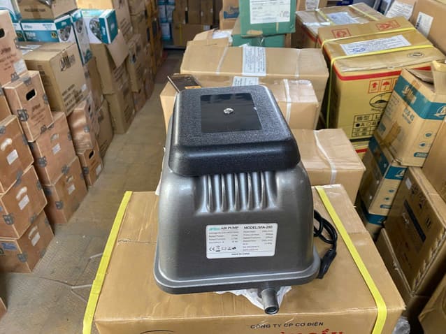 Ảnh thực tế máy thổi khí dạng màng Maro SFA 6