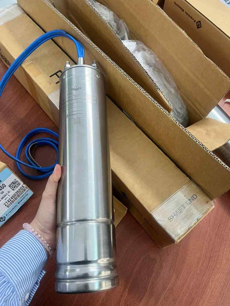 Ảnh thực tế máy bơm hỏa tiễn giếng khoan Coverco 2
