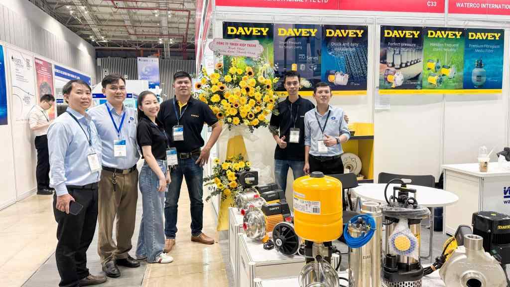 máy điện phân muối davey ecosalt và máy bơm hồ bơi davey chính hãng thuận hiệp thành