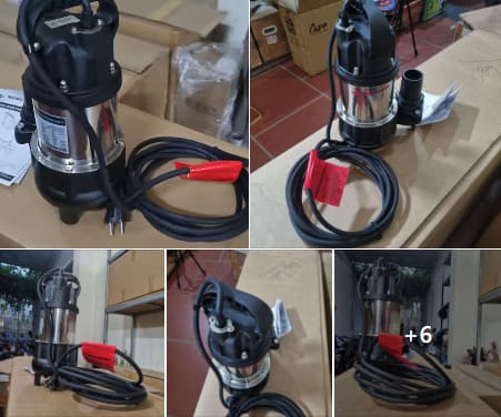Máy bơm chìm hút hố móng, bùn loãng APP BAV-400S 1/2HP