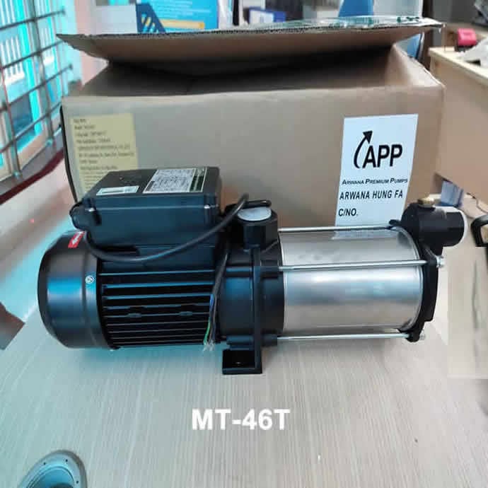 Ảnh thực tế máy bơm đa tầng cánh APP MT 4