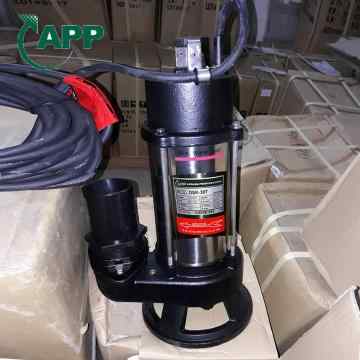 Ảnh thực tế máy bơm chìm nước thải có dao cắt APP DSK 6